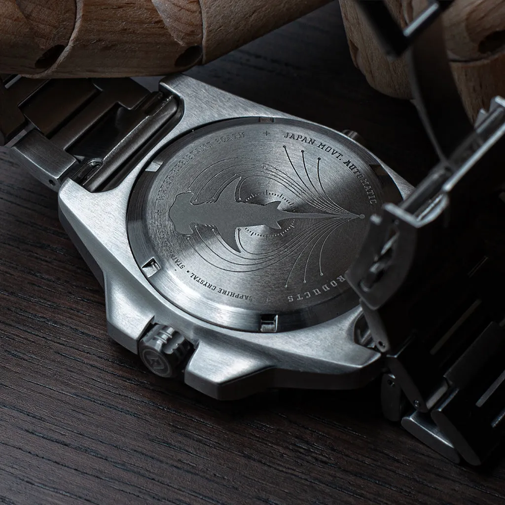 DV-02 - Automatic Dive Men's Watch with Metal Bracelet - Image 10