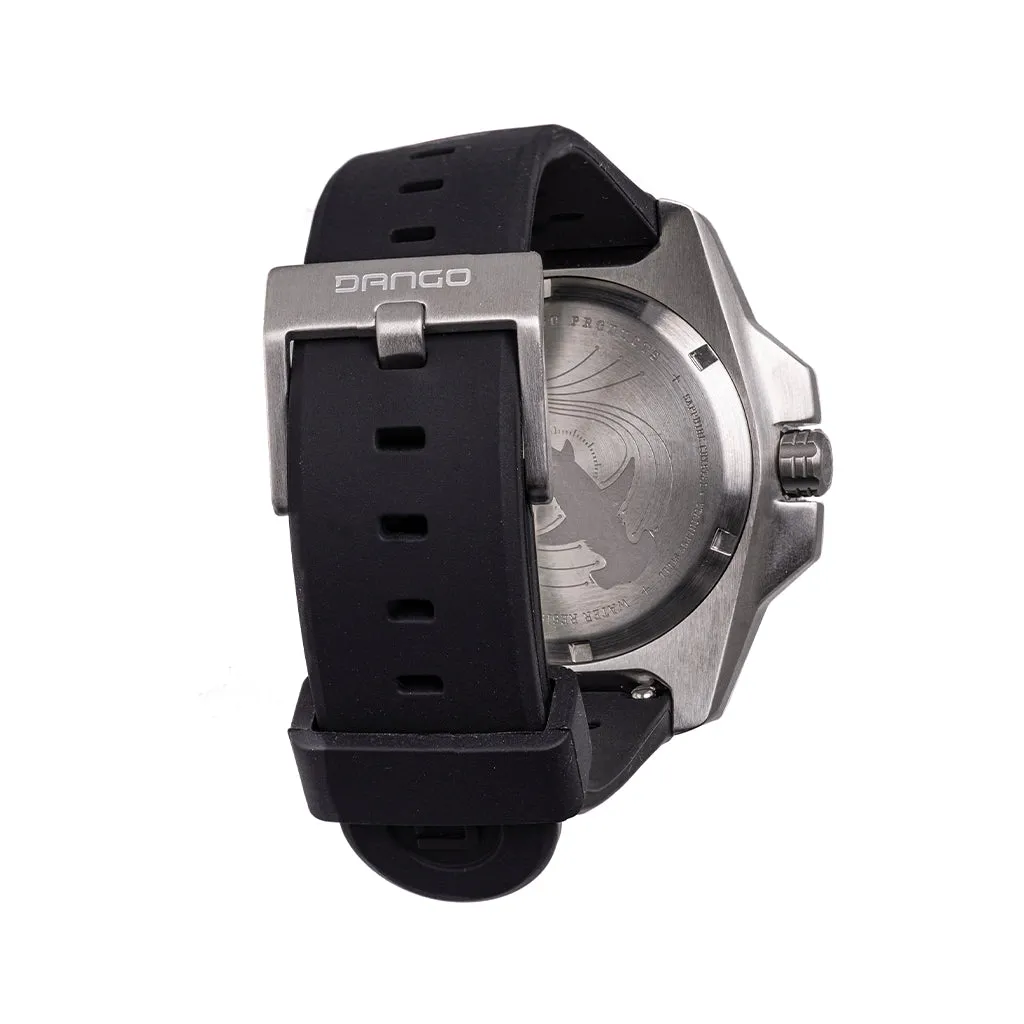 DV-02 - Automatic Dive Men's Watch with Silicone Sport Strap - Image 2