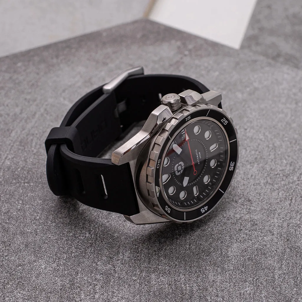 DV-02 - Automatic Dive Men's Watch with Silicone Sport Strap - Image 5