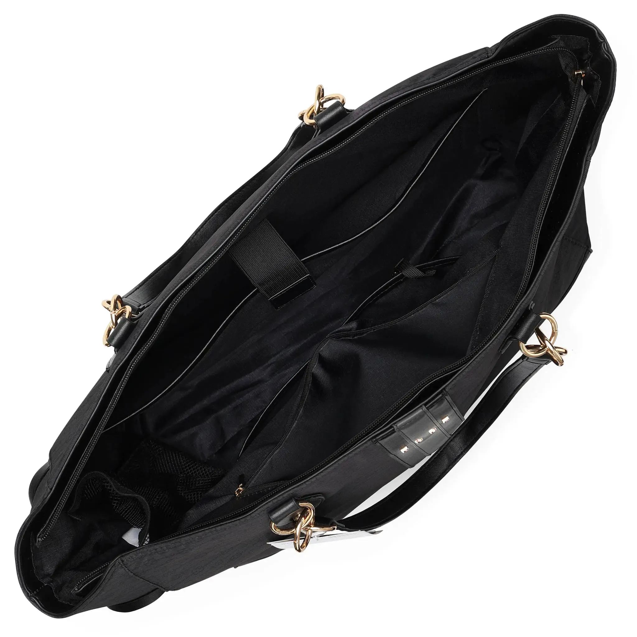 Eleganza 32L Monogram Weekender Tote Bag - Image 15