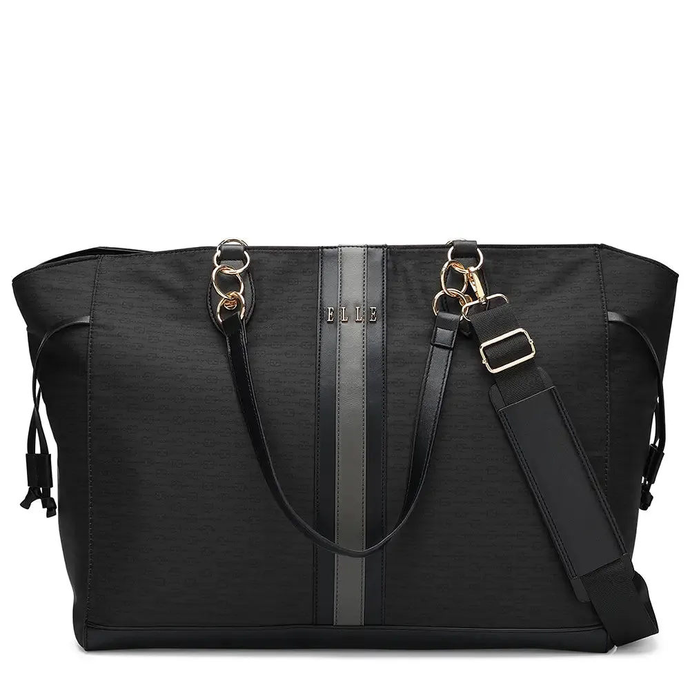 Eleganza 32L Monogram Weekender Tote Bag - Image 8
