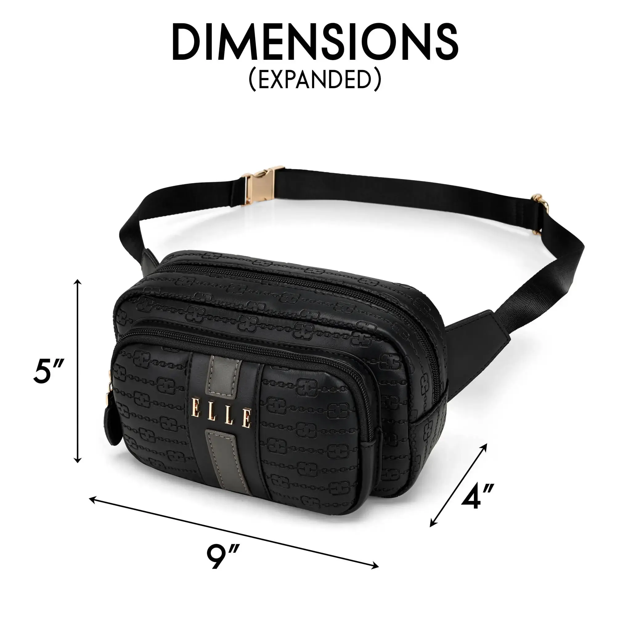 Eleganza 1.6L Belt Bag | Fanny Pack | Sling | Crossbody Bag - Image 4