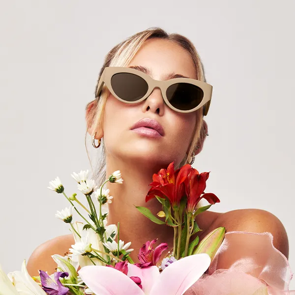 Elizabeth Sunglasses - Nude - Image 4