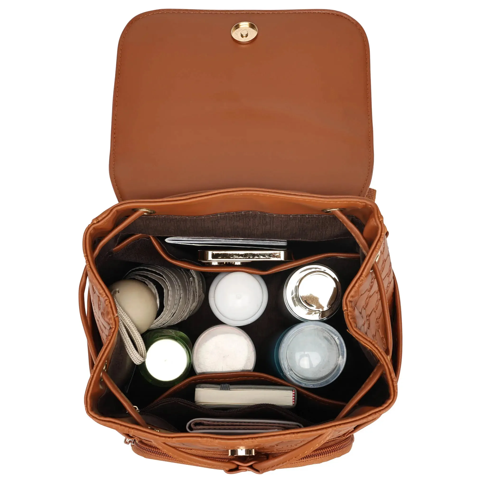 Compass 10L Vegan Leather Monogram Mini Backpack - Image 3