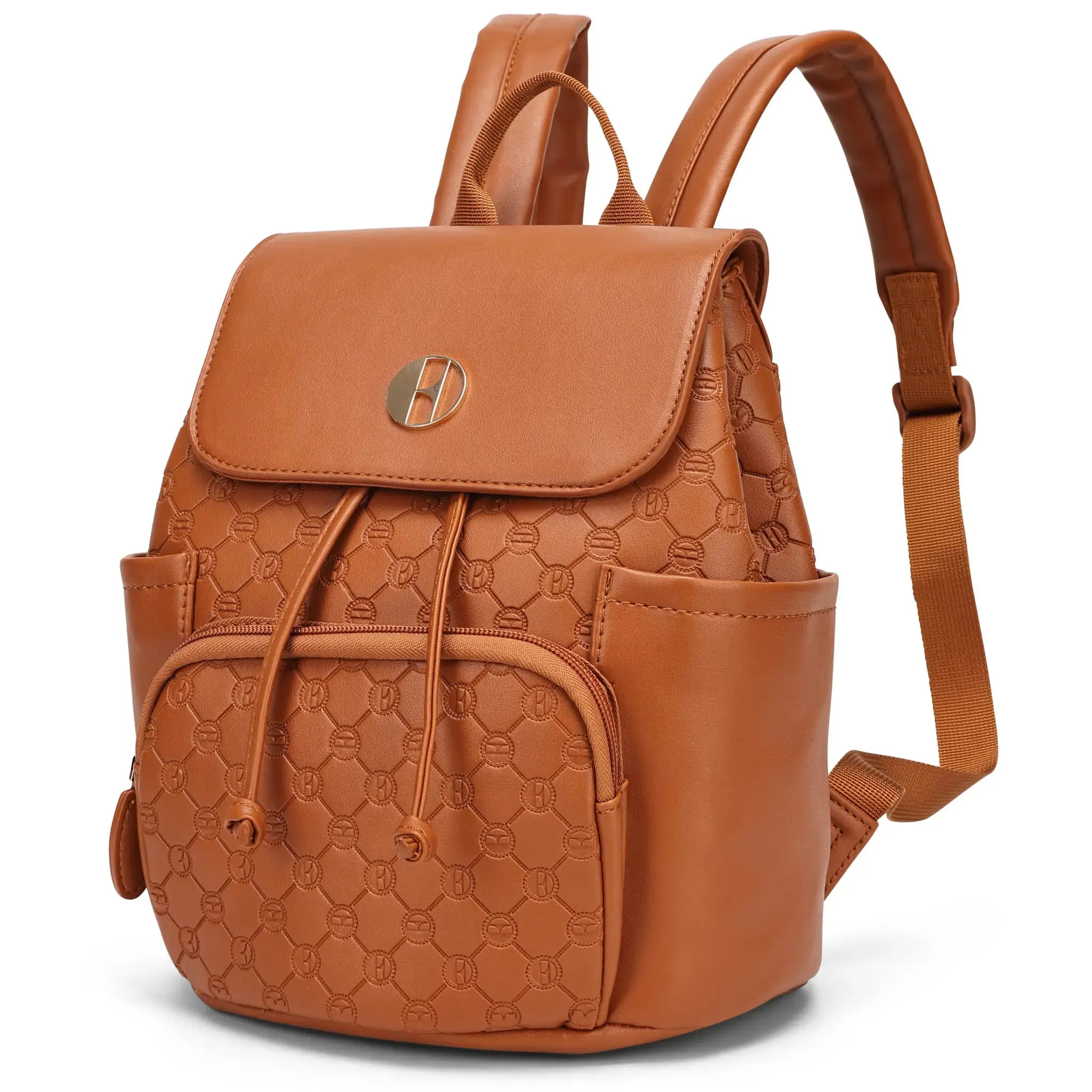 Compass 10L Vegan Leather Monogram Mini Backpack - Image 8
