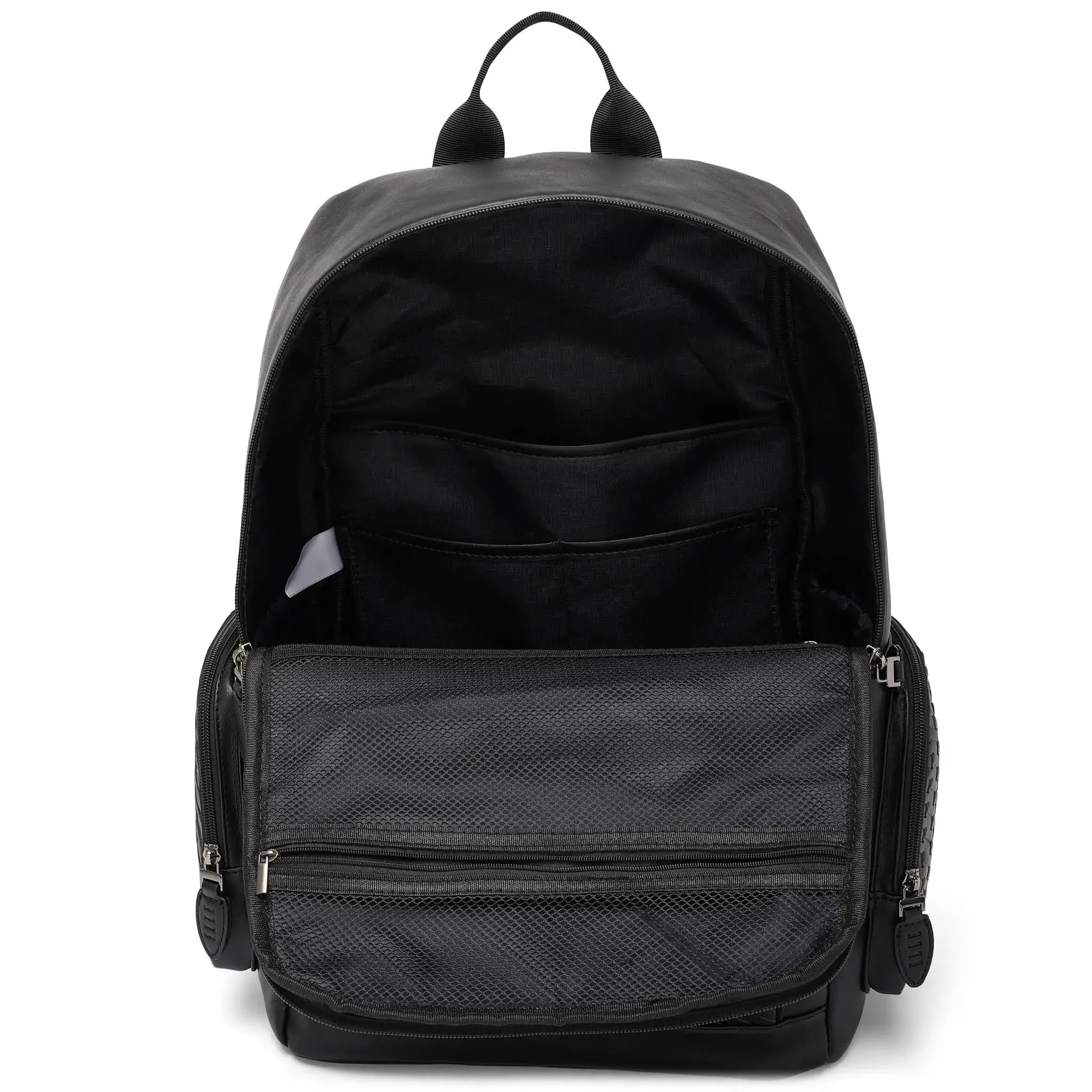 Leisure Luxe 27L Vegan Leather Backpack - Image 4
