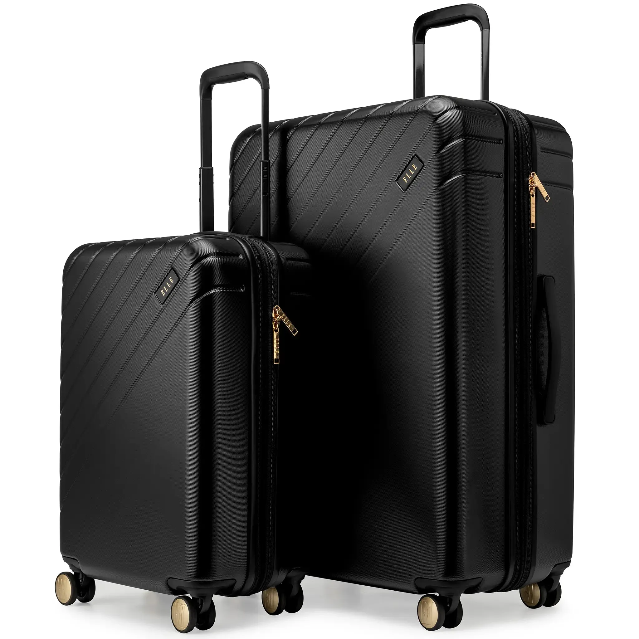 Louvre 2 Piece Expandable Polycarbonate Luggage Set - Image 14