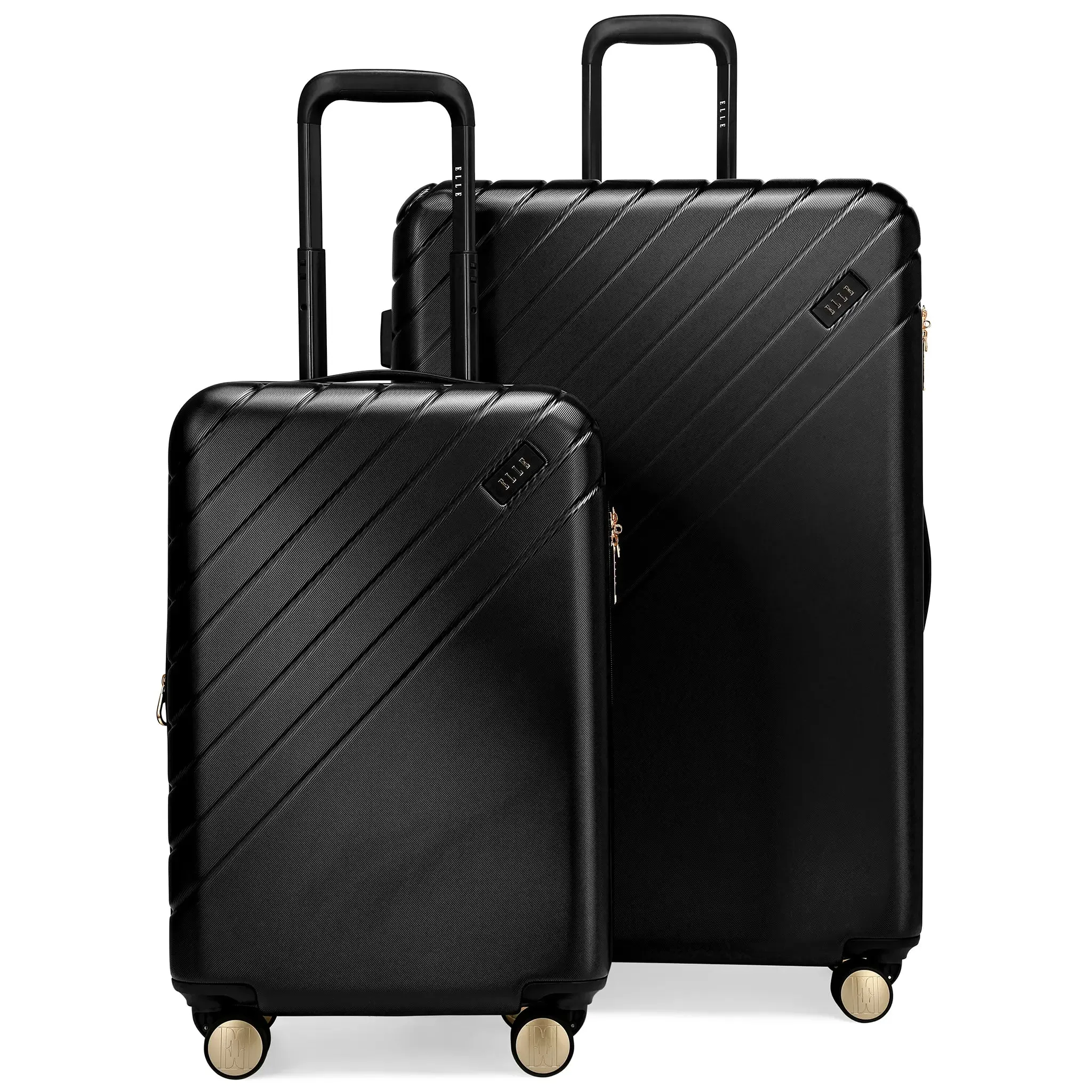 Louvre 2 Piece Expandable Polycarbonate Luggage Set - Image 15