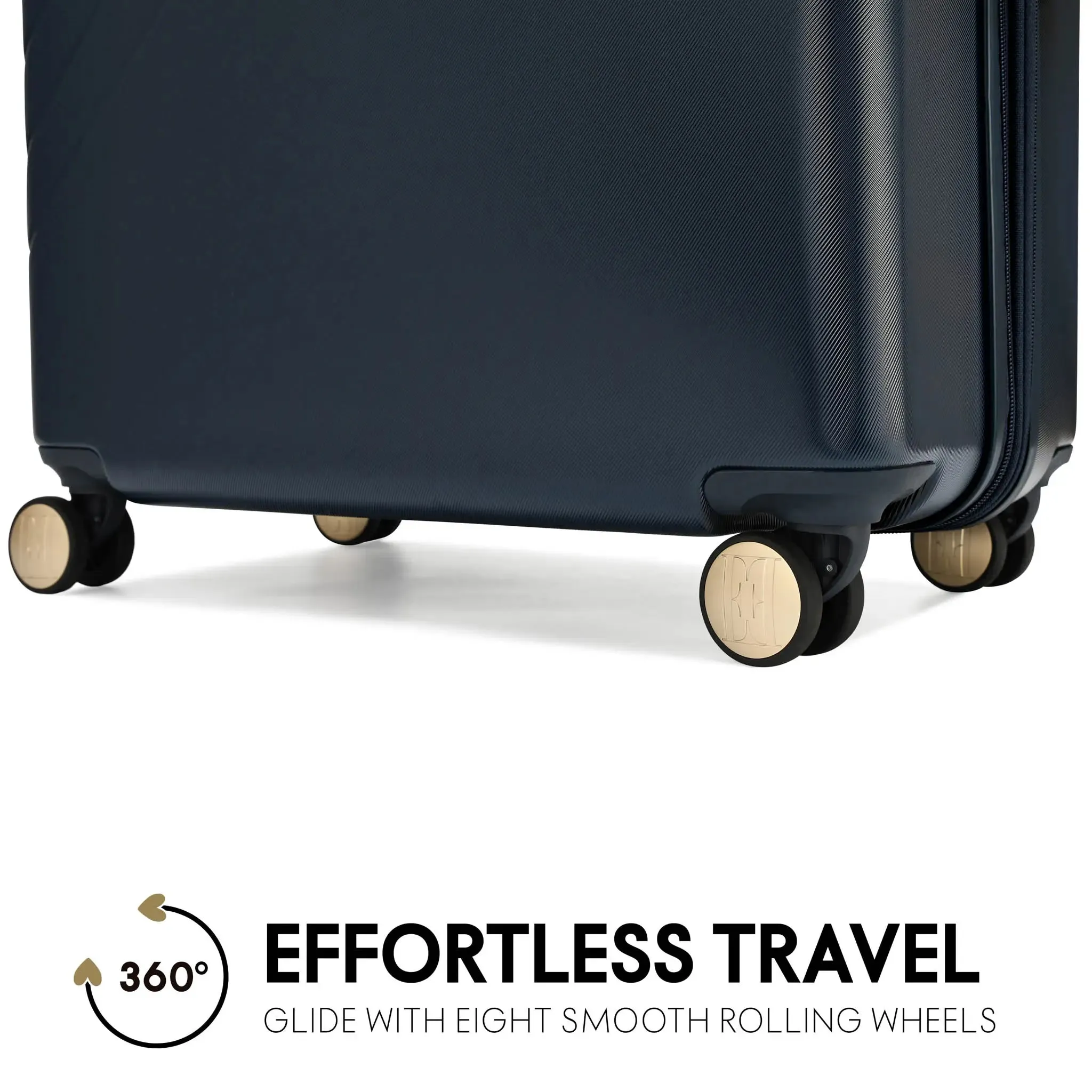 Louvre 2 Piece Expandable Polycarbonate Luggage Set - Image 5