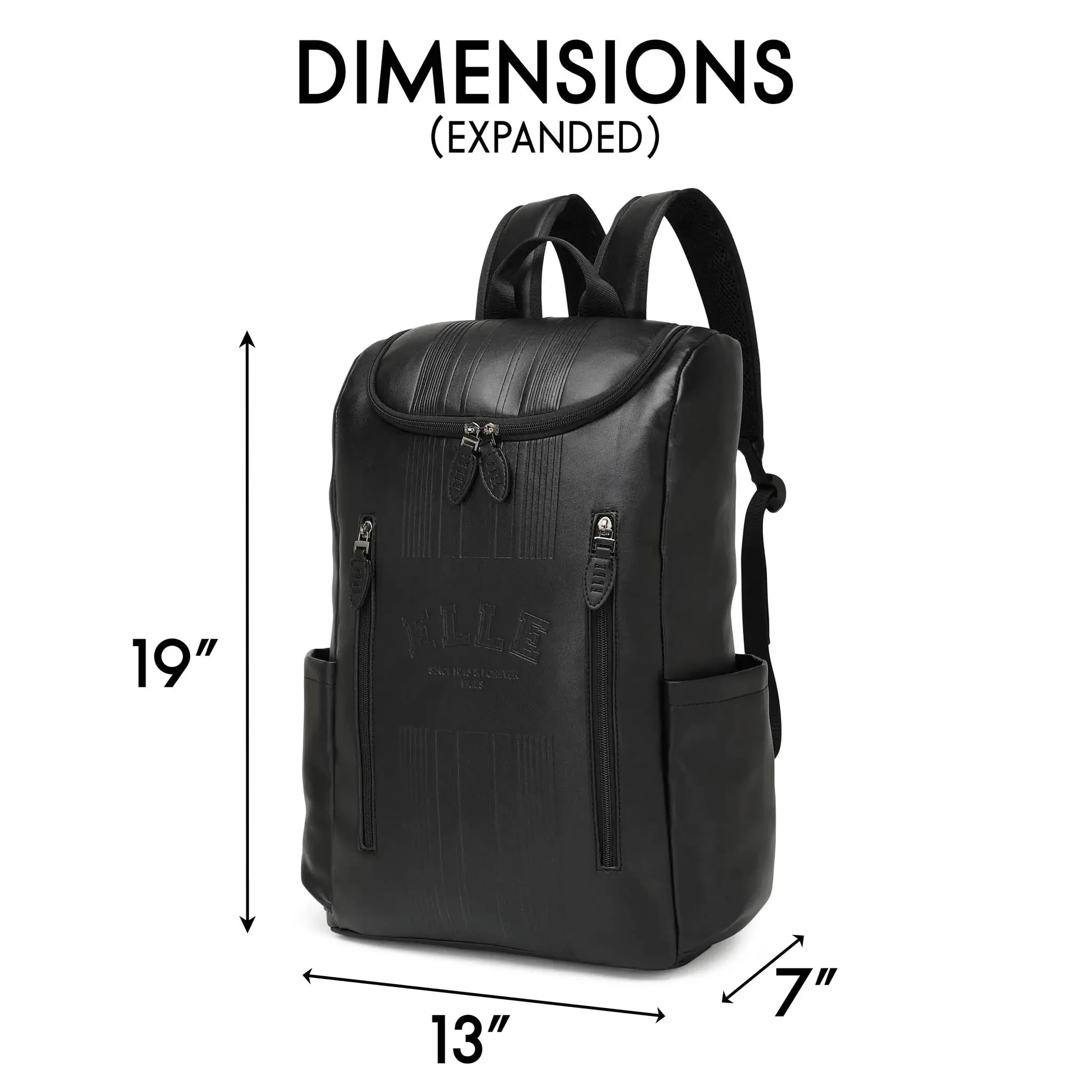 Roamer 22L Vegan Leather Backpack - Image 5