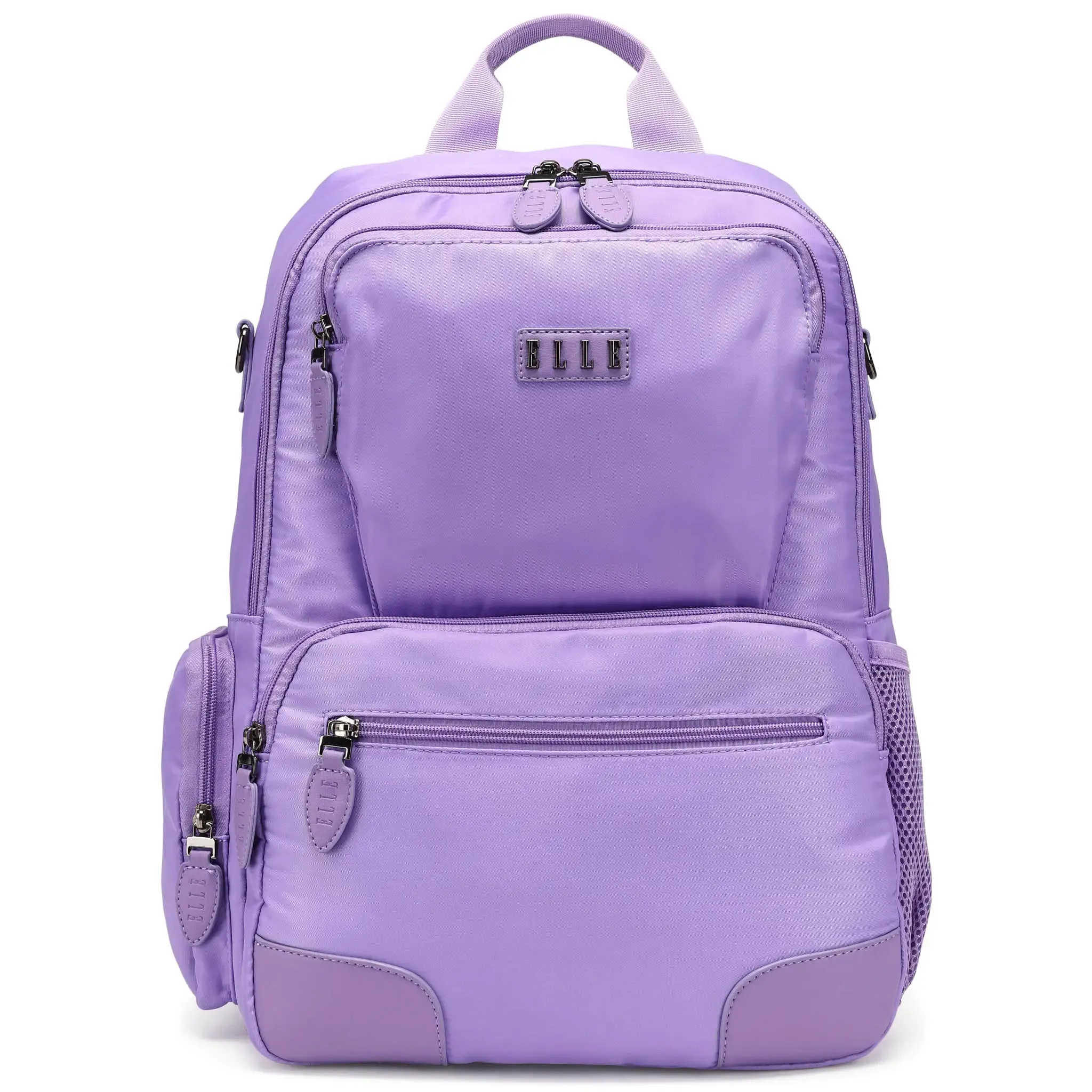 Voyage 20L Twill and Vegan Leather Backpack - Image 9