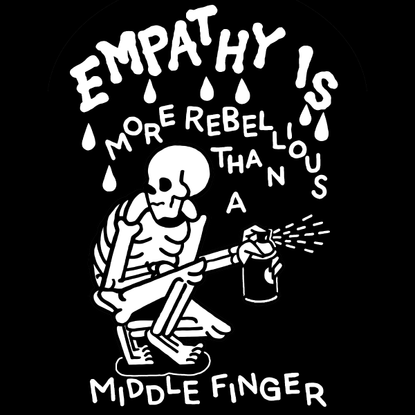 'Empathy is More Rebellious' Shirt - Image 2