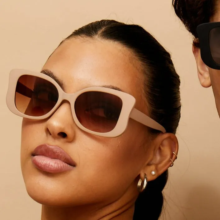 Empress Sunglasses - Beige - Image 2
