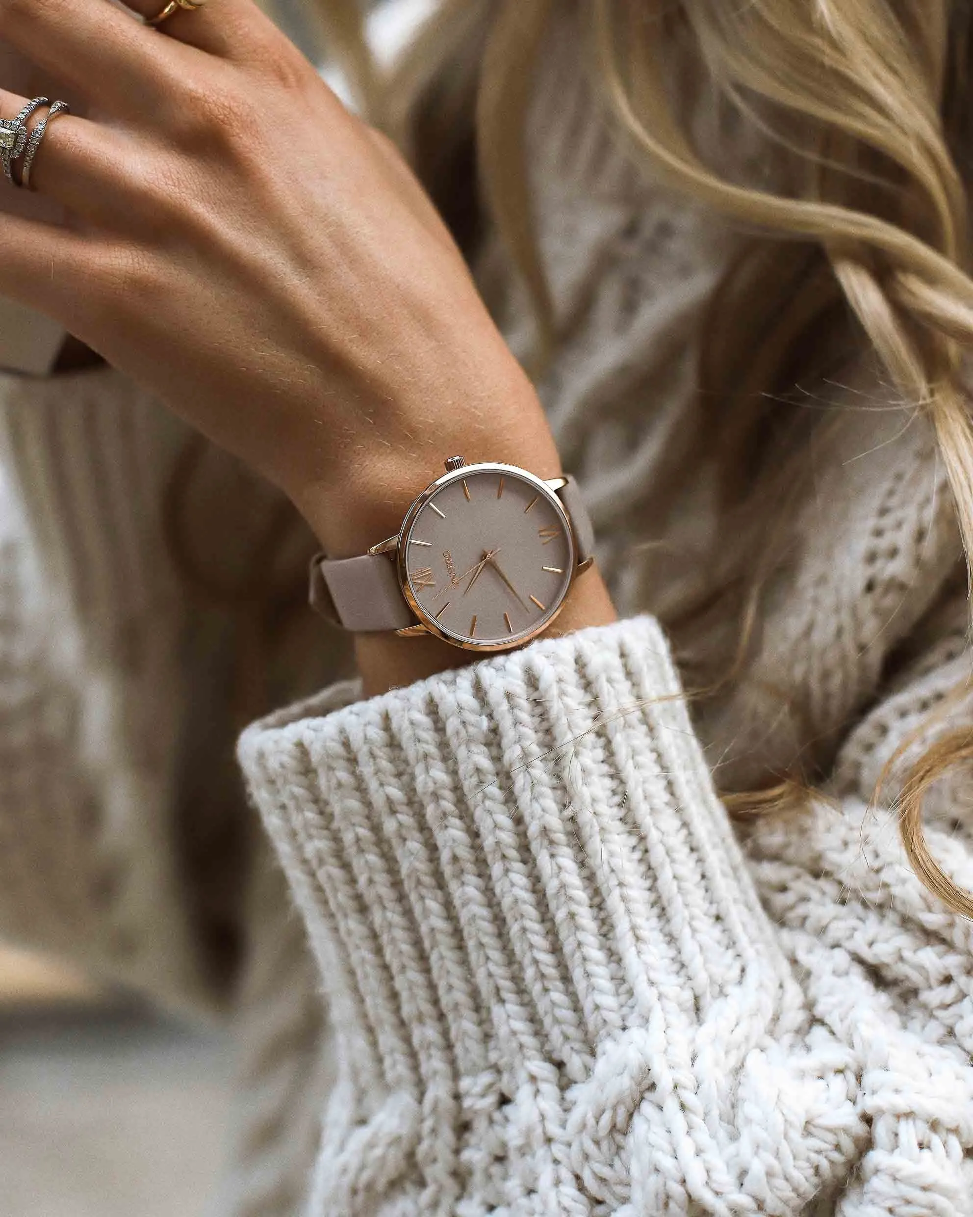 Eros Limited Release Women's Watches - Rose + Taupe - Image 4