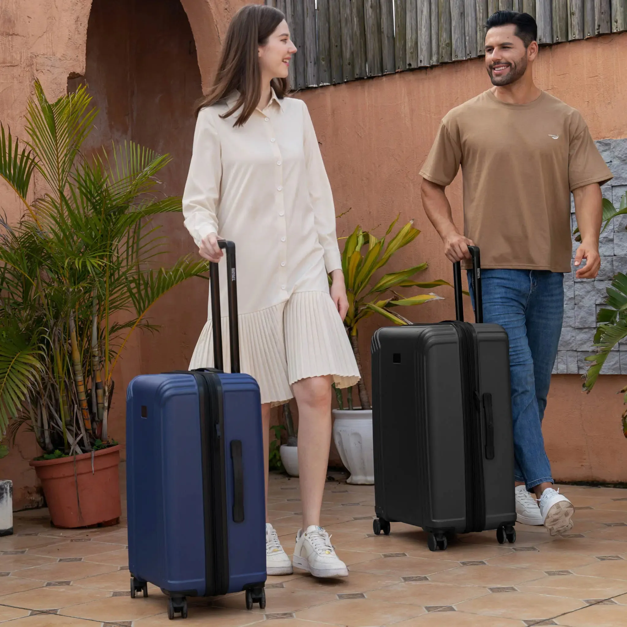 Evalyn 3 Piece Expandable Classy Luggage Set - Image 13