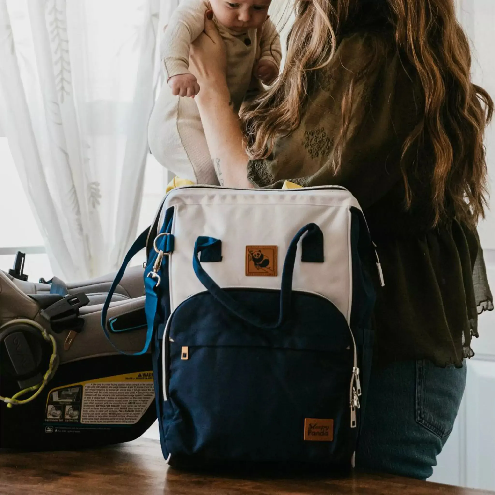 Everly Diaper Backpack | Mommy Bag - Image 17