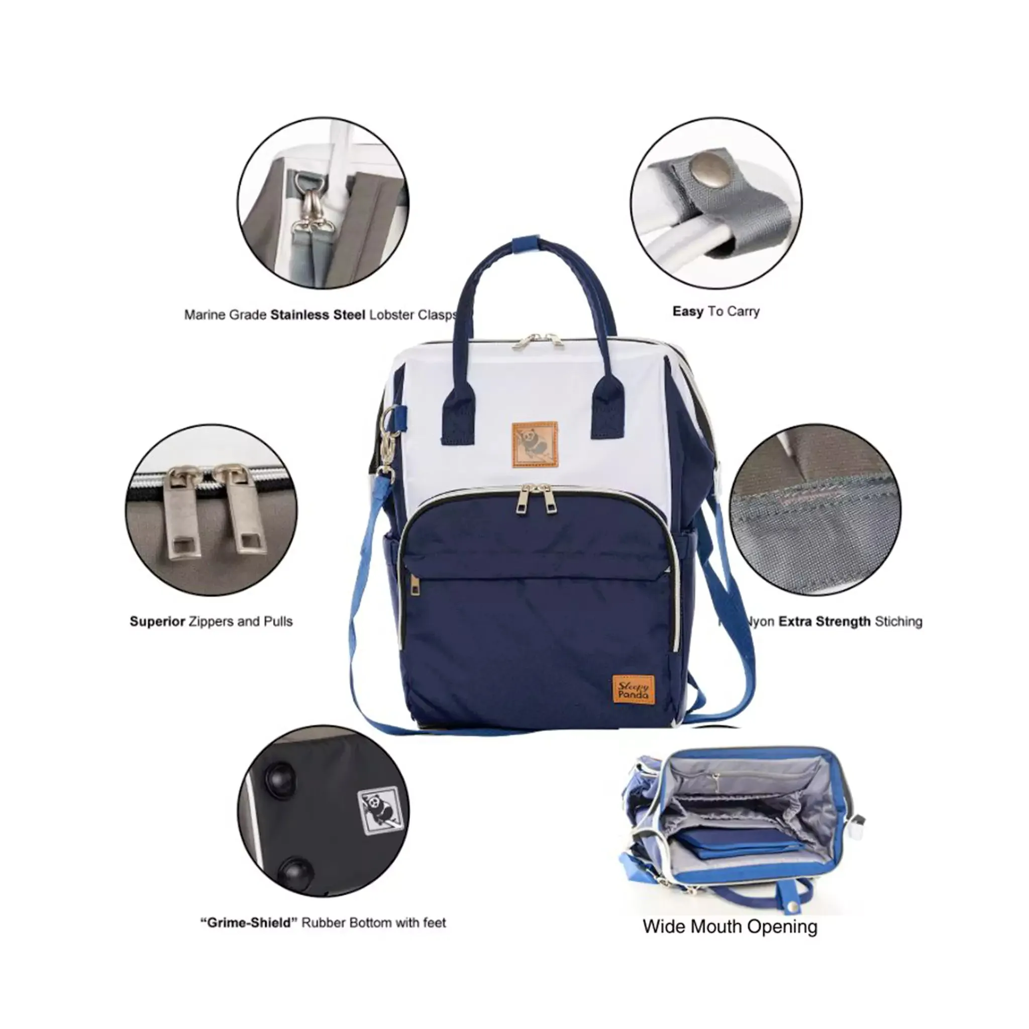 Everly Diaper Backpack | Mommy Bag - Image 3