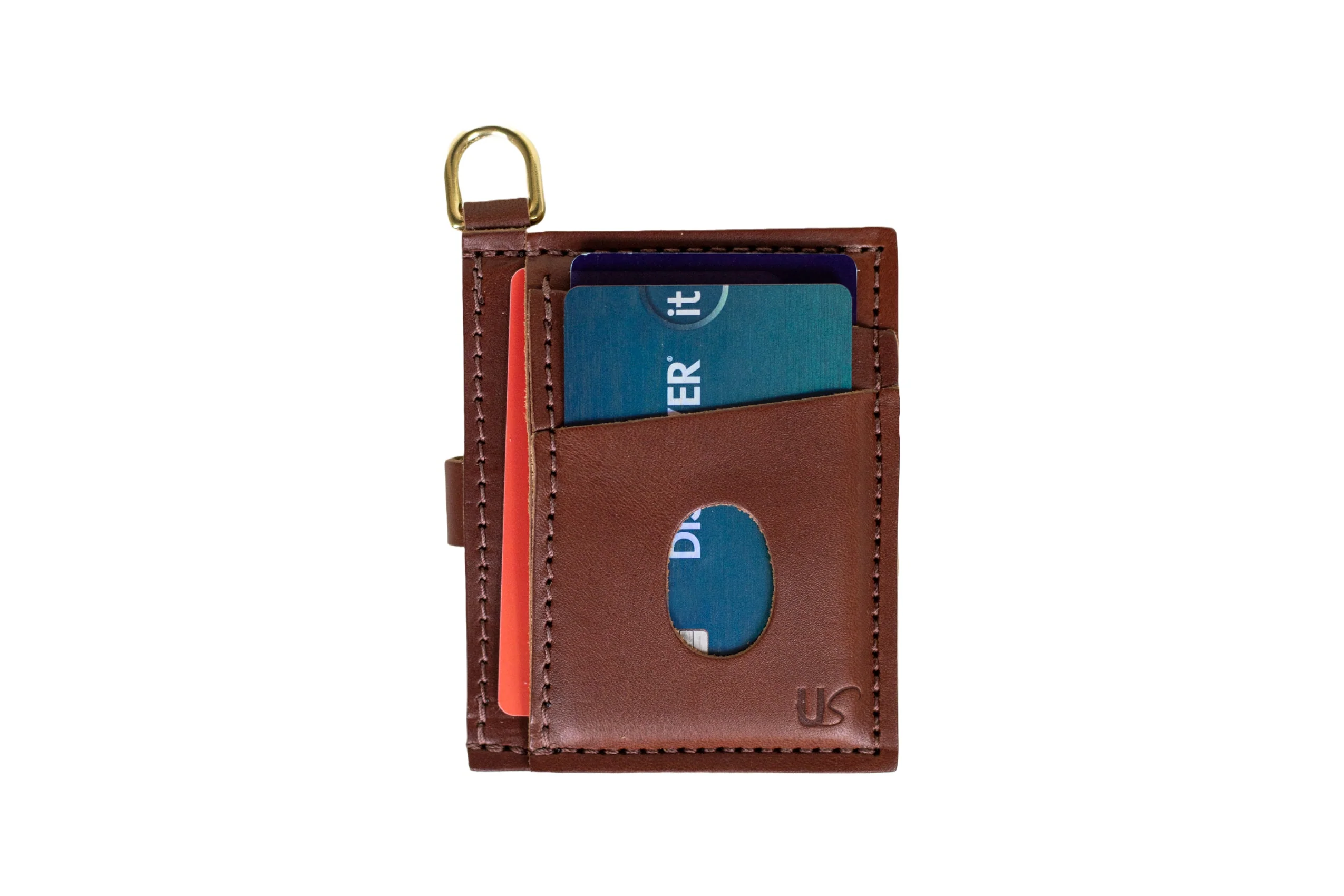 Everly Wristlet Wallet – Compact Leather Card Holder - Image 3