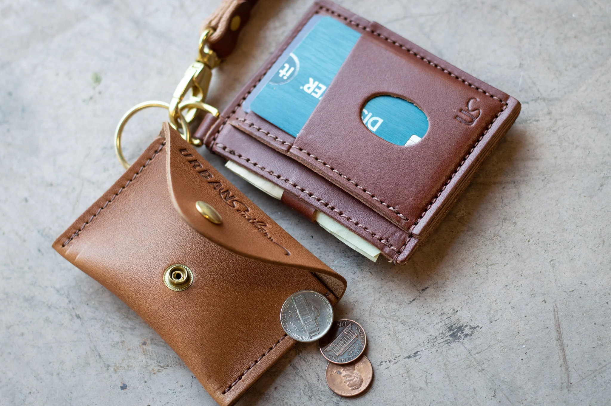 Everly Wristlet Wallet – Compact Leather Card Holder - Image 5