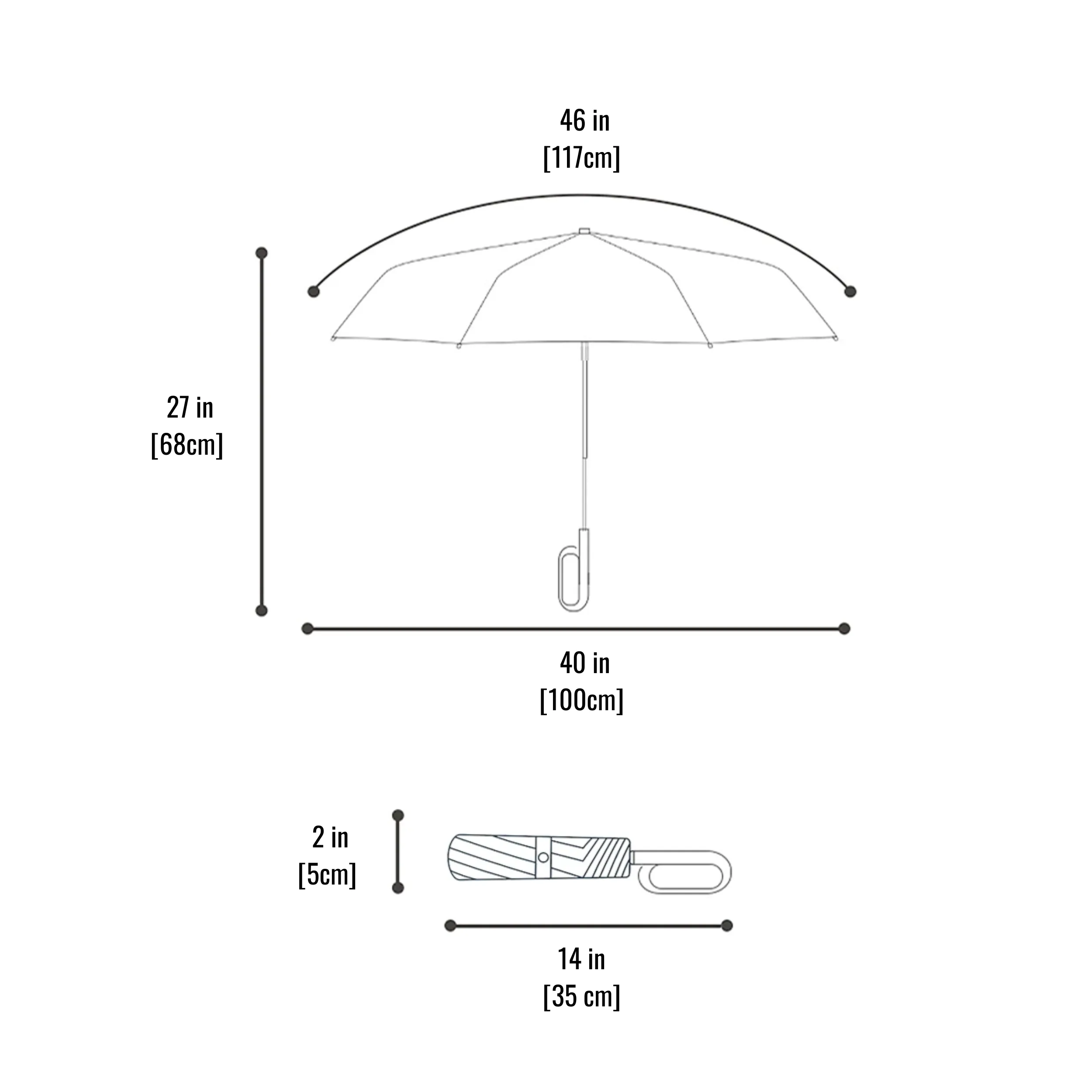 EVERYDAY | Umbrella with Never-Forget Carabiner Handle - Image 27