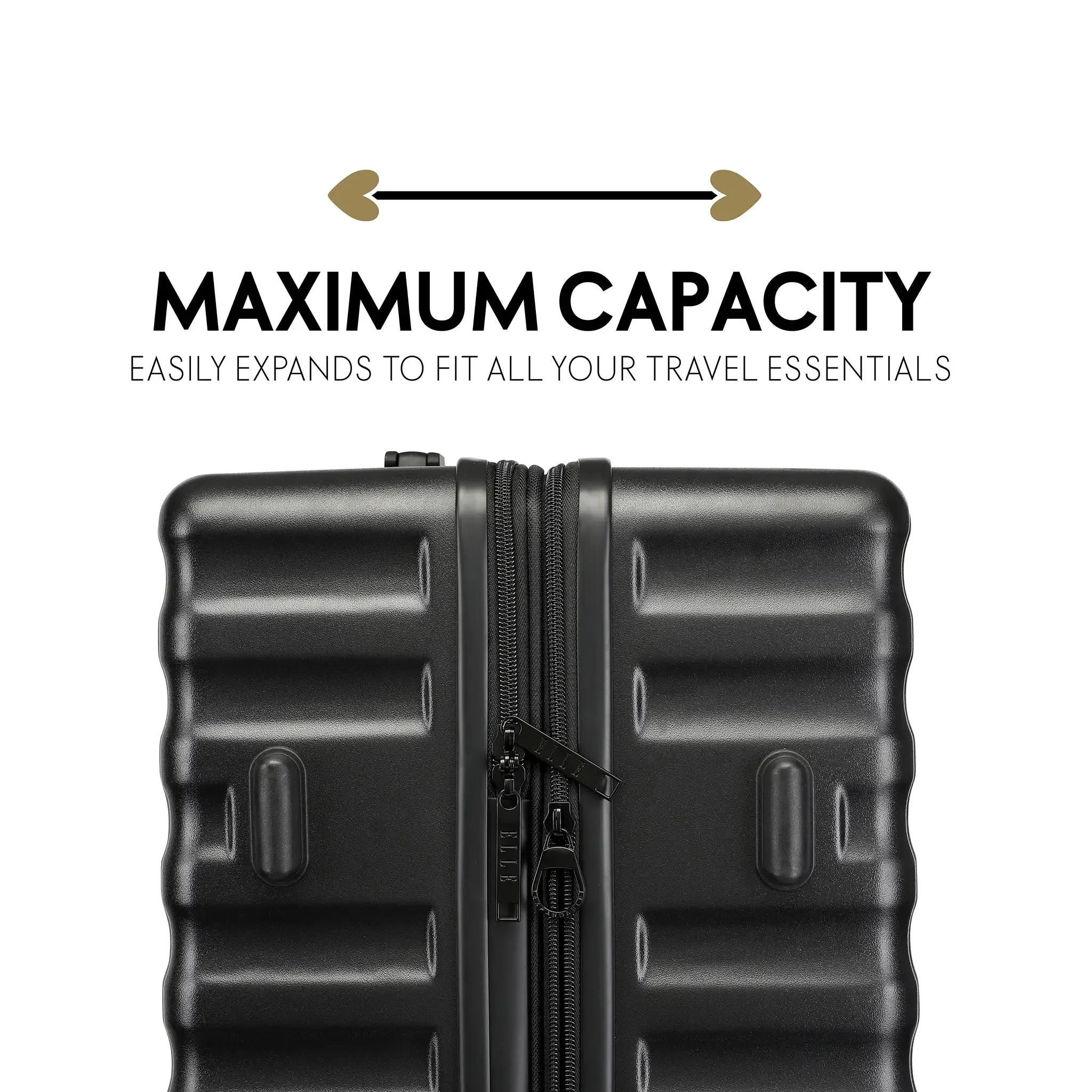 Excursion 3 Piece Expandable Chic Luggage Set - Image 5