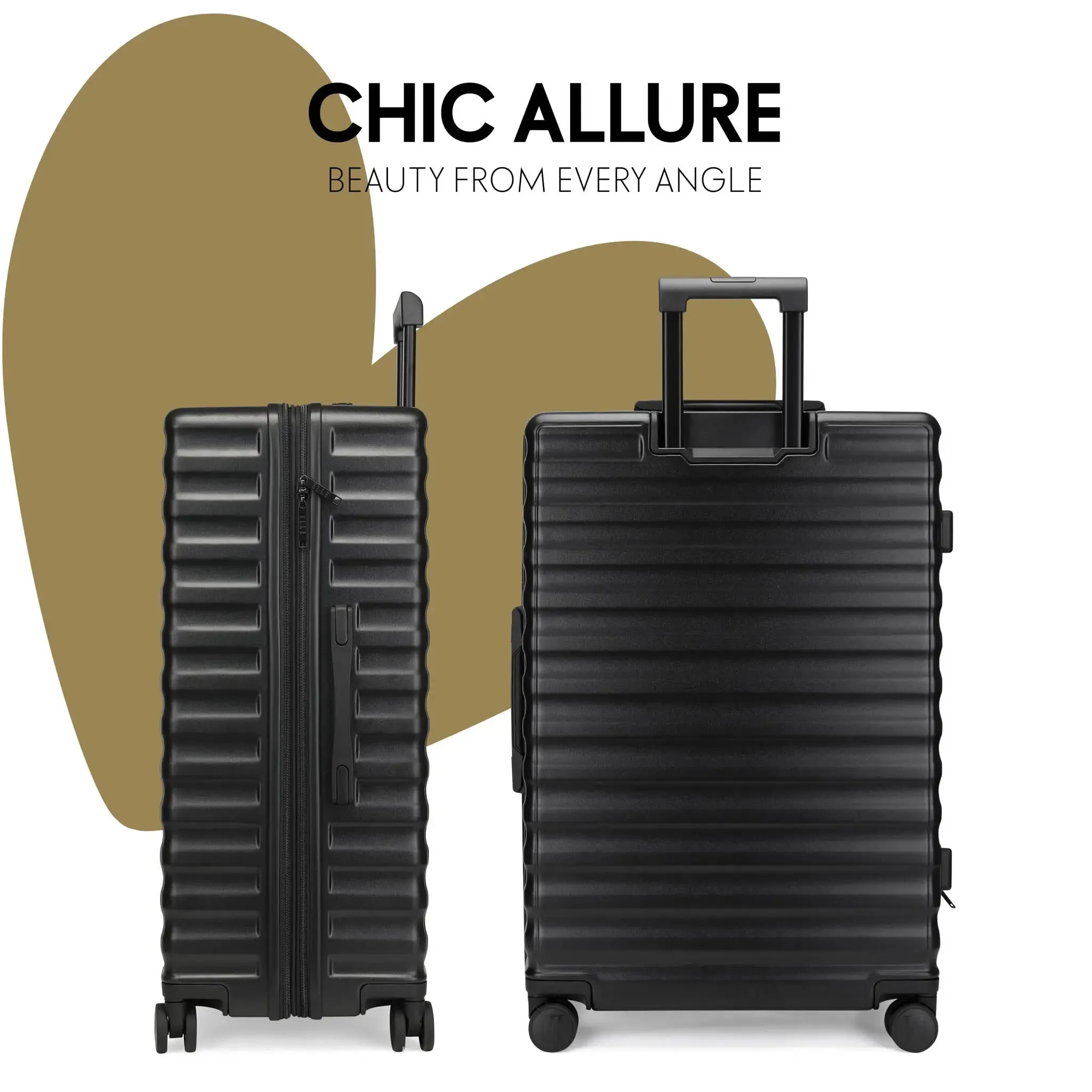 Excursion 3 Piece Expandable Chic Luggage Set - Image 8