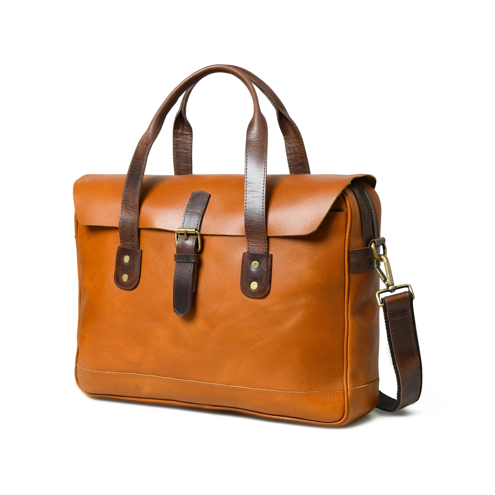 Executive Travel Briefcase Satchel Bag - Image 5