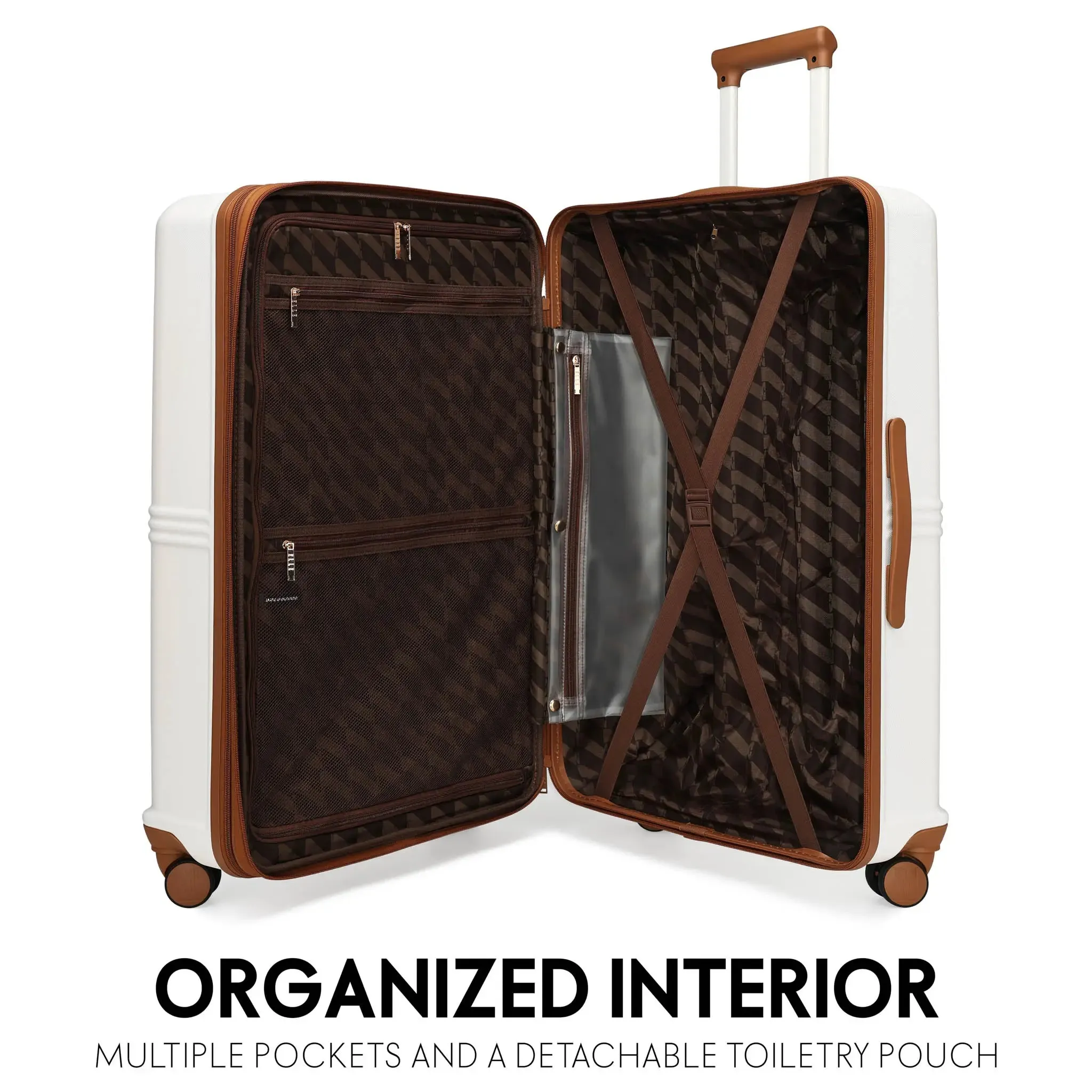 Expedition 3 Piece Expandable Polycarbonate Luggage Set - Image 14