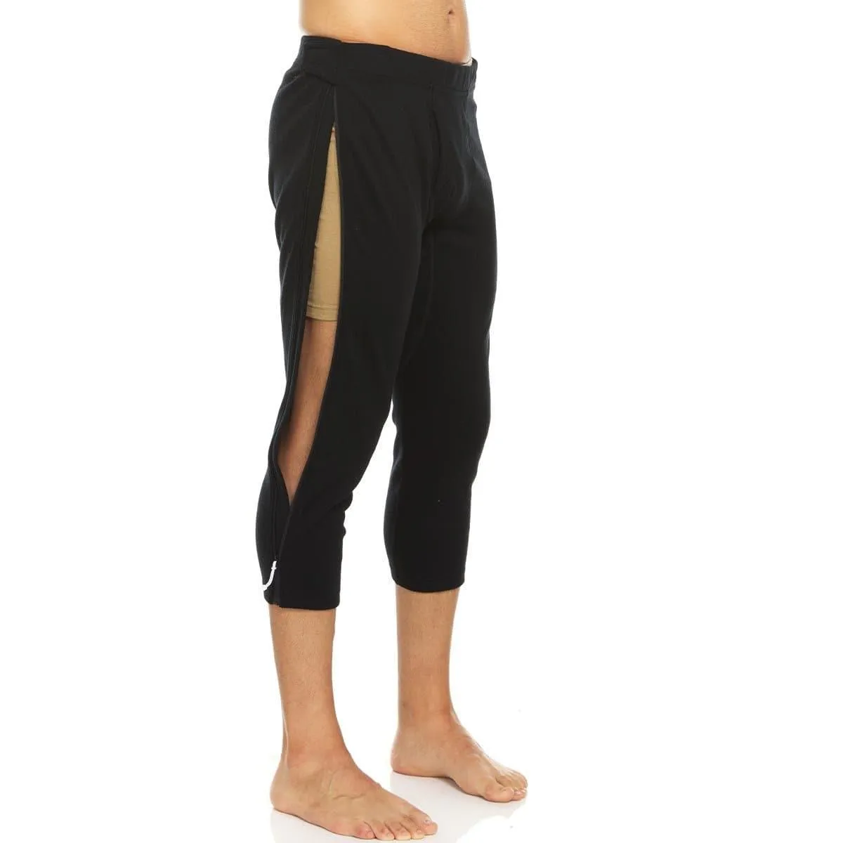 Expedition - Chugach Men's Zip-Off 3/4 Bottoms 100% Merino Wool - Image 2