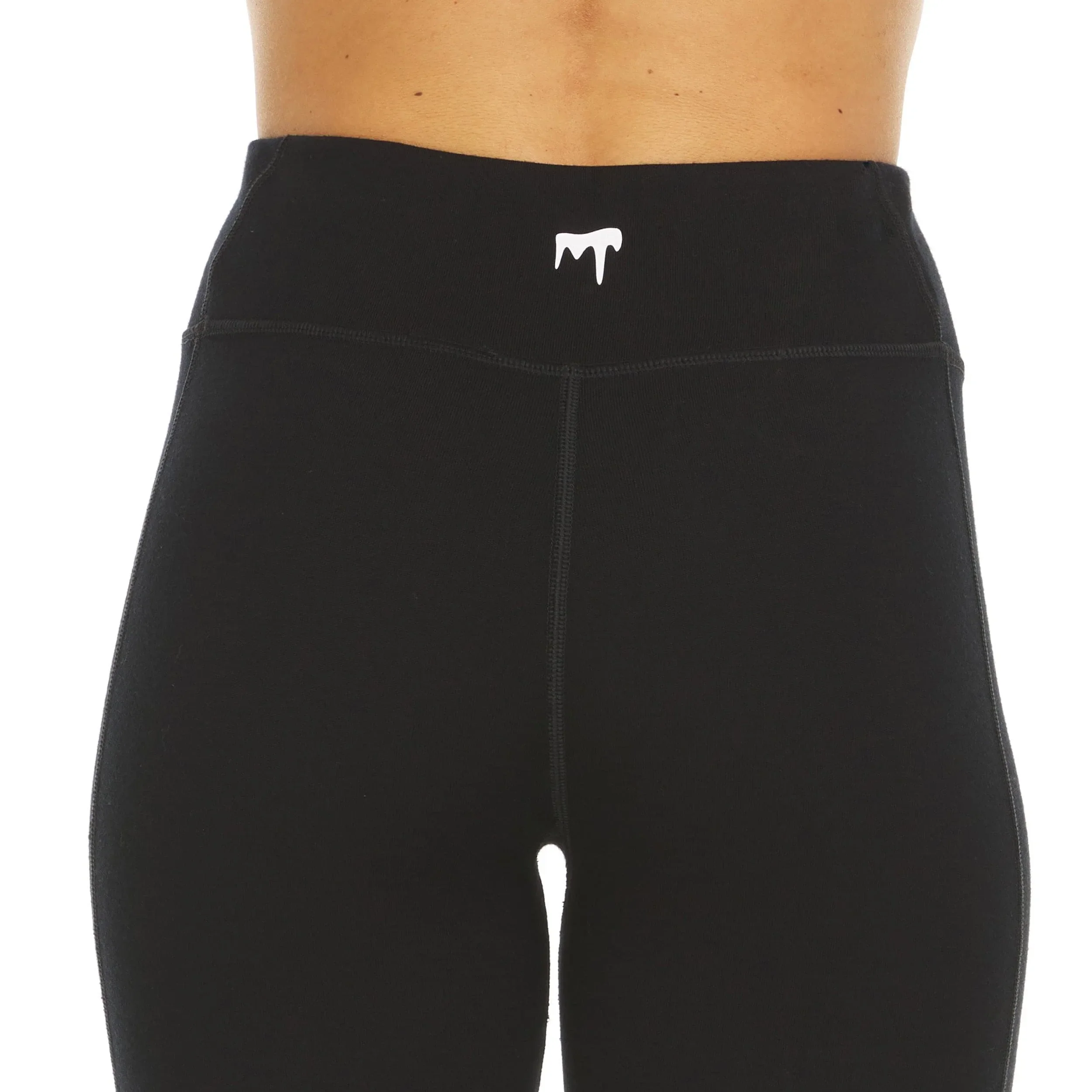 Juneau Women's High Rise Leggings 100% Merino Wool - Image 4