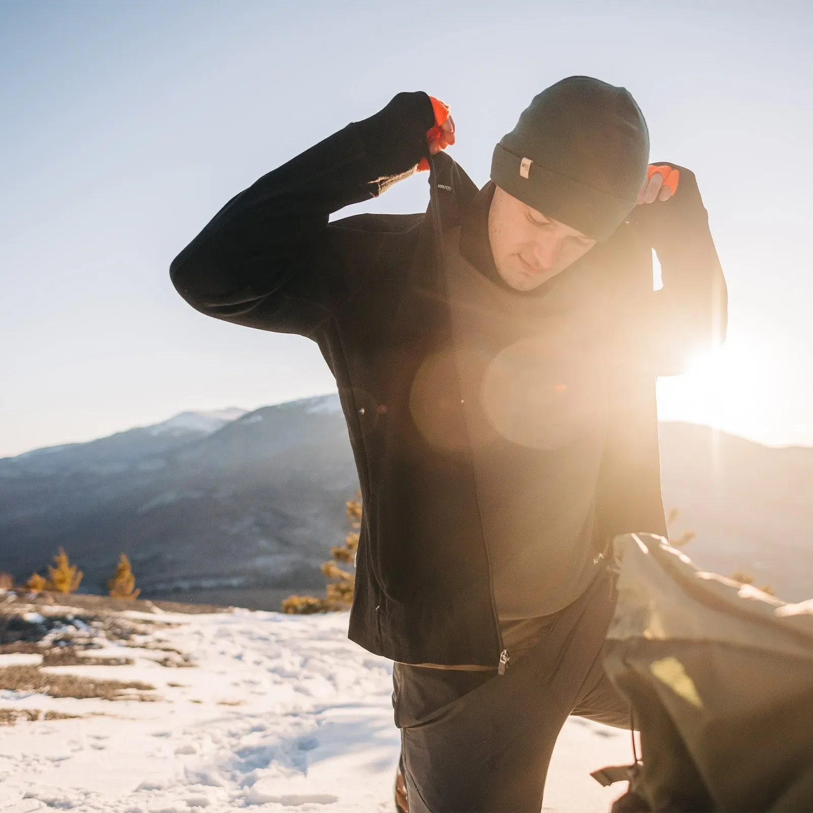 Expedition - Men's Wool Full Zip Wilderness - Image 15
