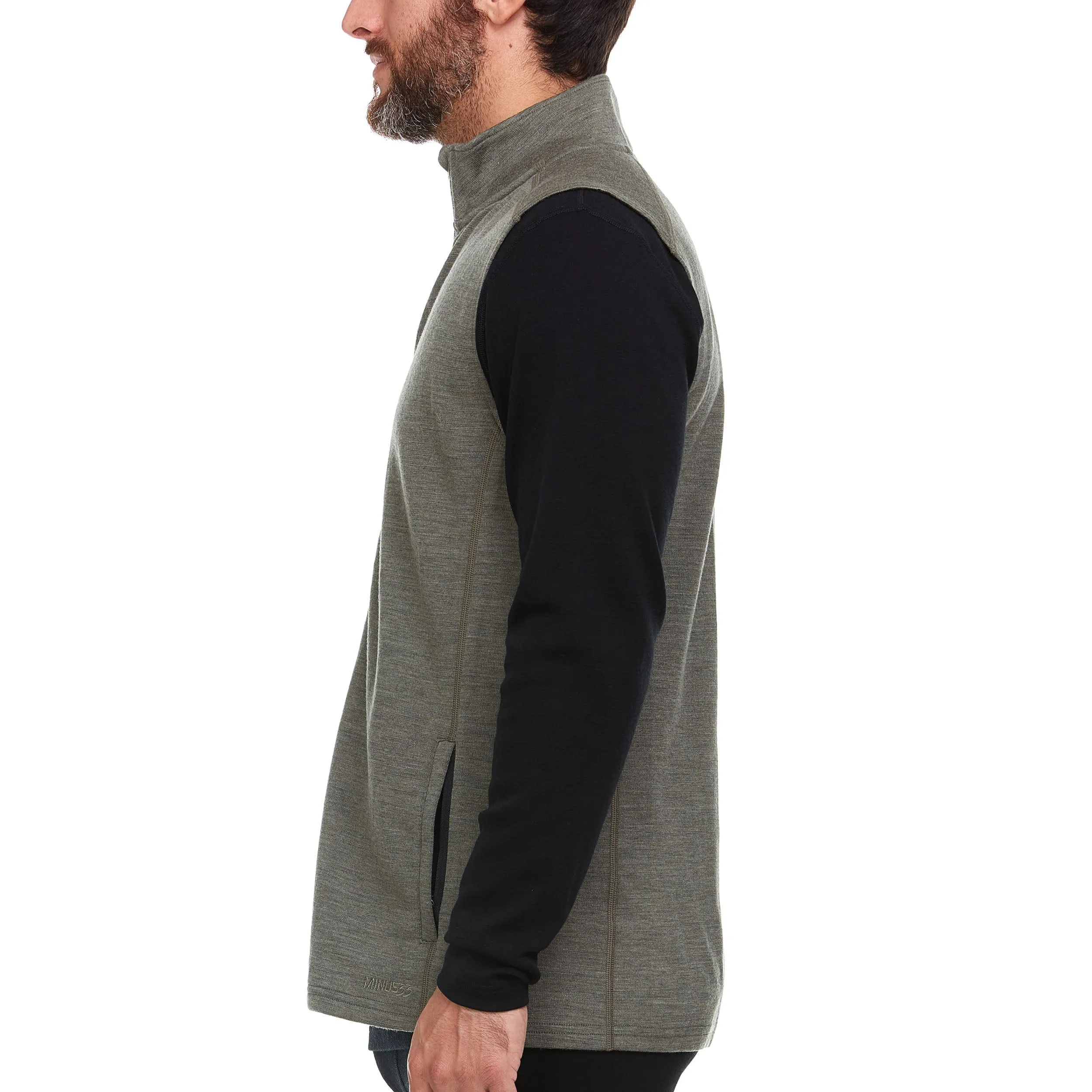 Expedition - Men's Wool Vest Wilderness - Image 2