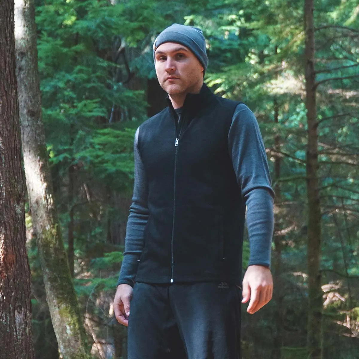 Expedition - Men's Wool Vest Wilderness - Image 9