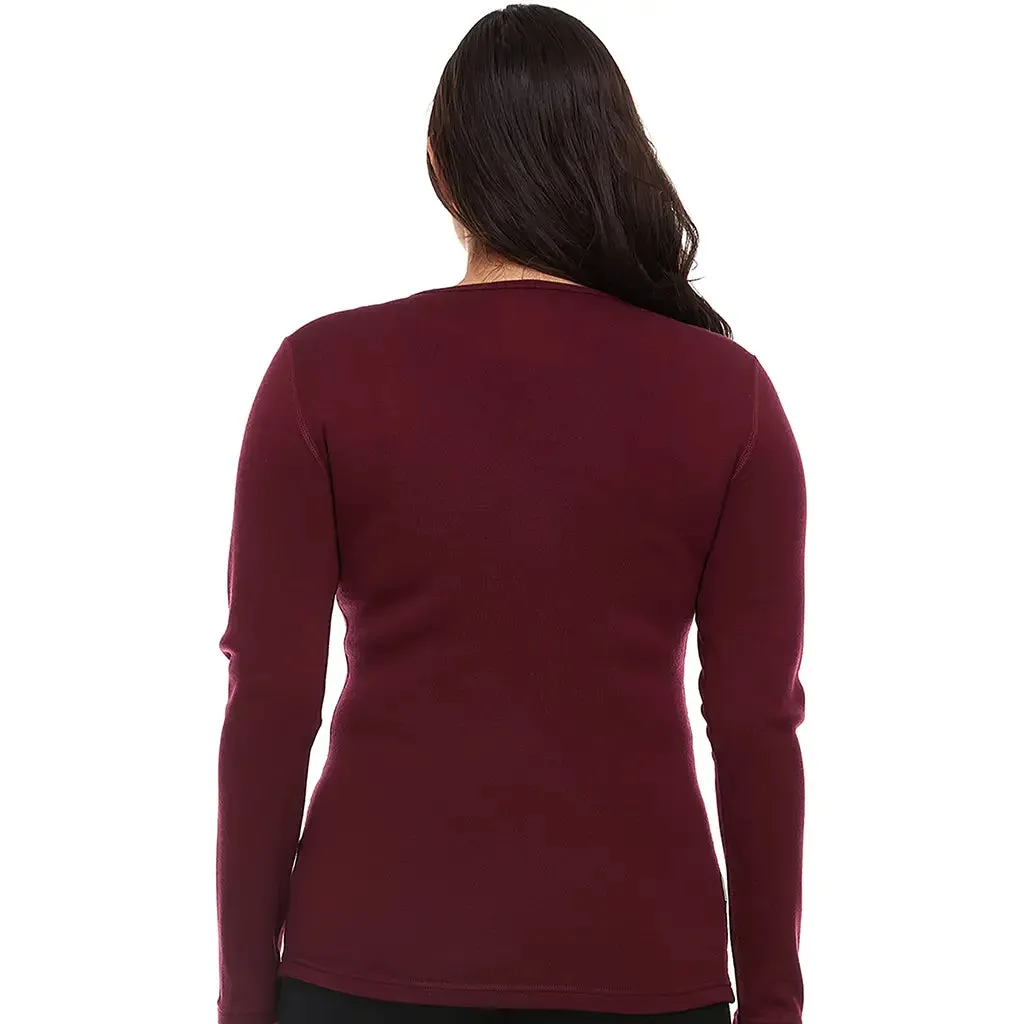 Tanana Women's Crew 100% Merino Wool - Image 2