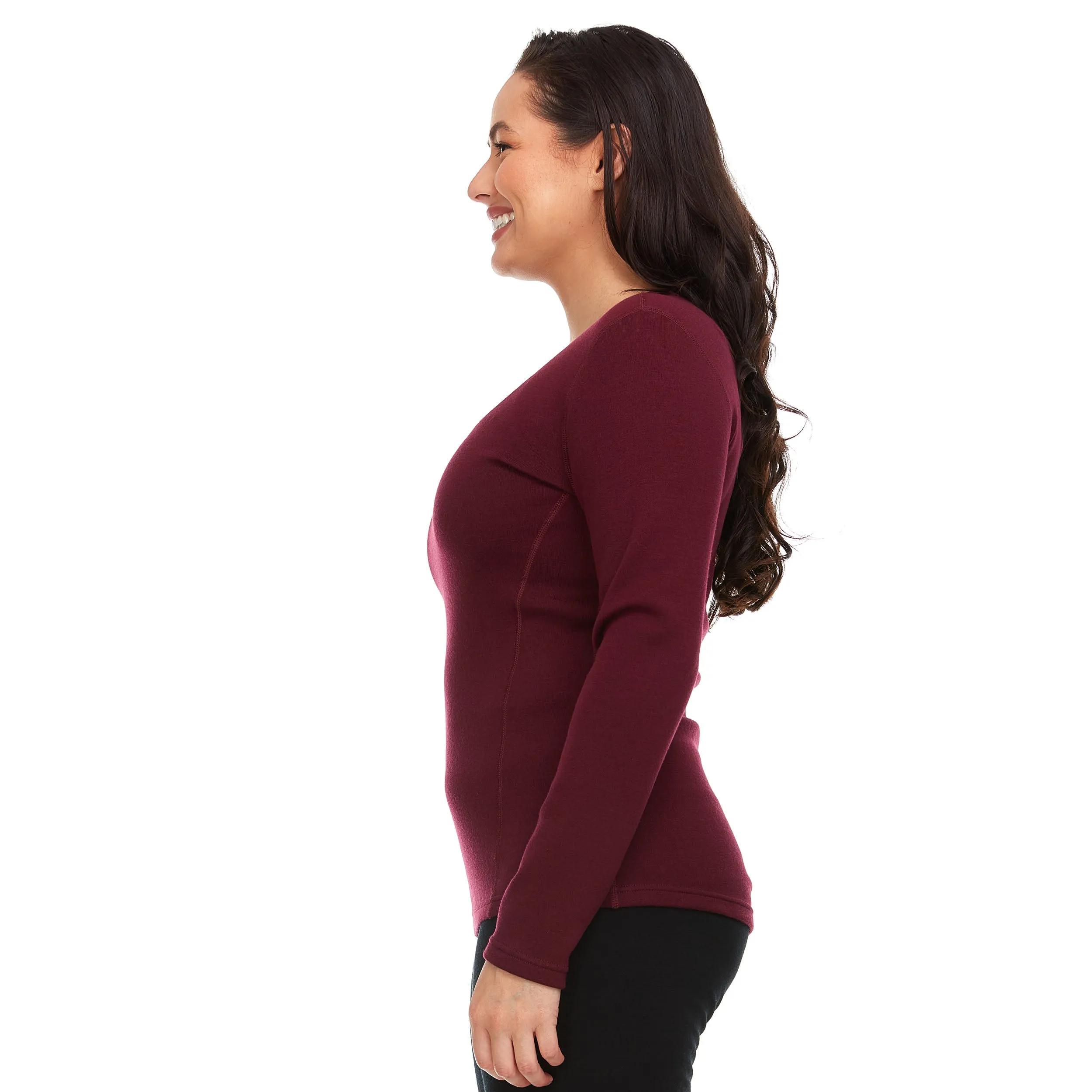 Tanana Women's Crew 100% Merino Wool - Image 3