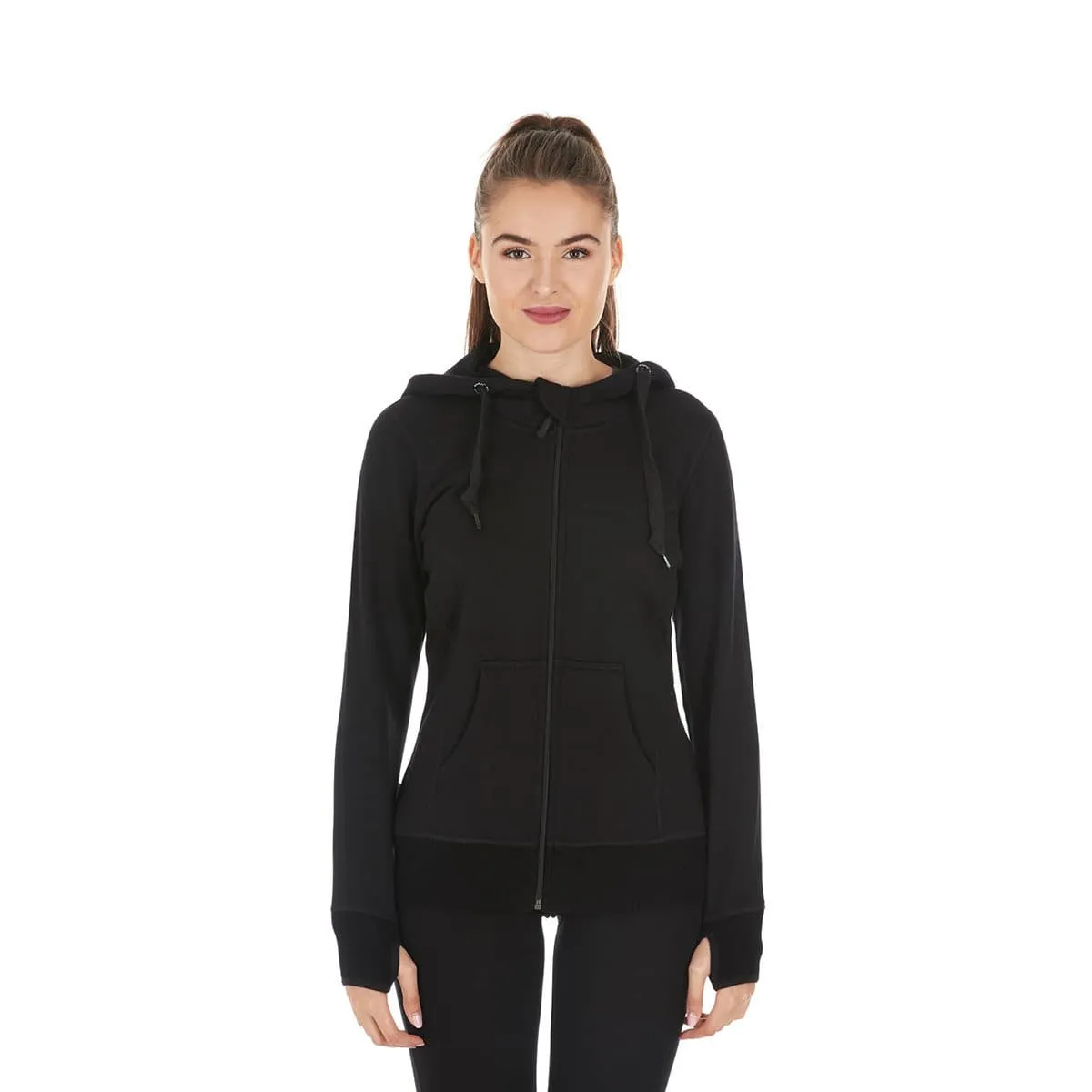 Women's Brushed Wool Hoodie Kodiak Fleece - Image 12
