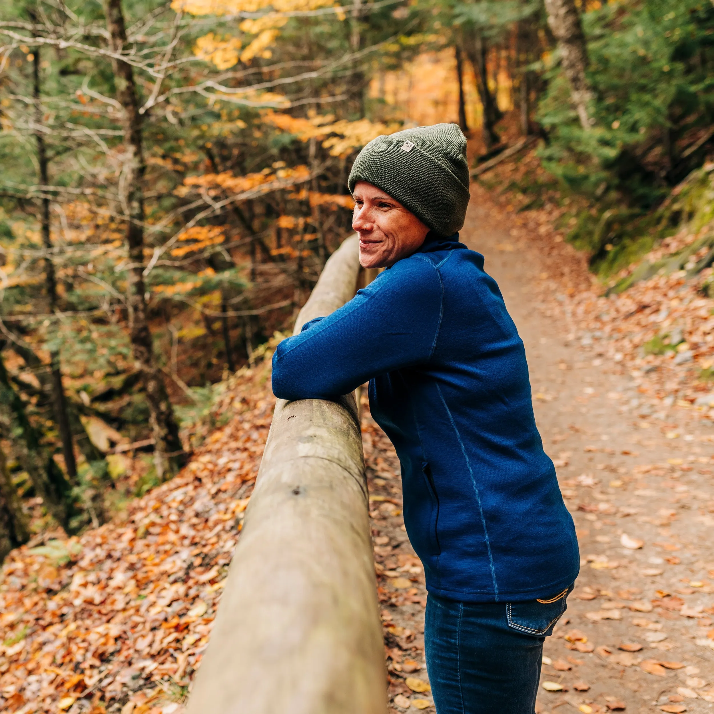Women's Wool Full Zip Wilderness - Image 10