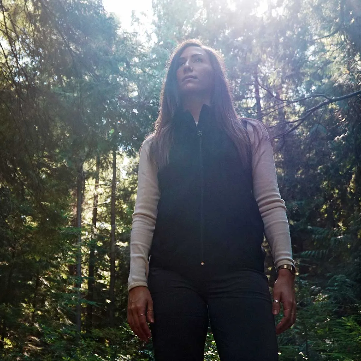 Expedition - Women's Wool Vest Wilderness - Image 10