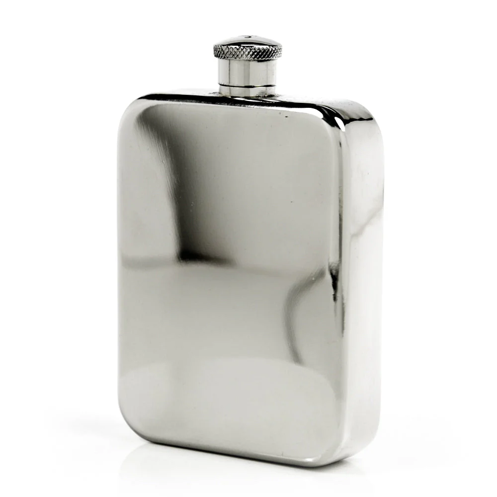 Explorer 22-Gauge Solid Pewter Body 9oz Flask - Image 10