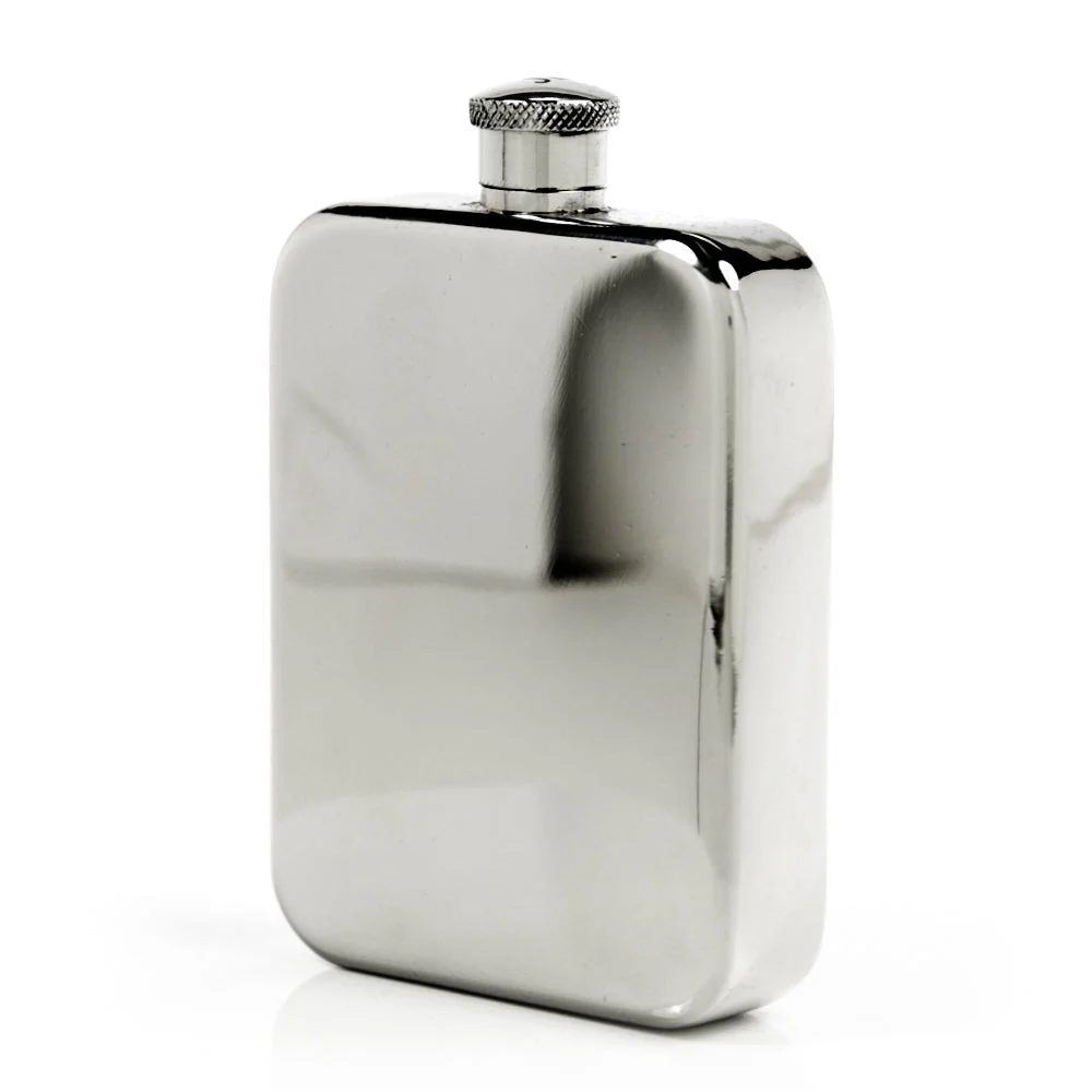 Explorer 22-Gauge Solid Pewter Body 9oz Flask - Image 11