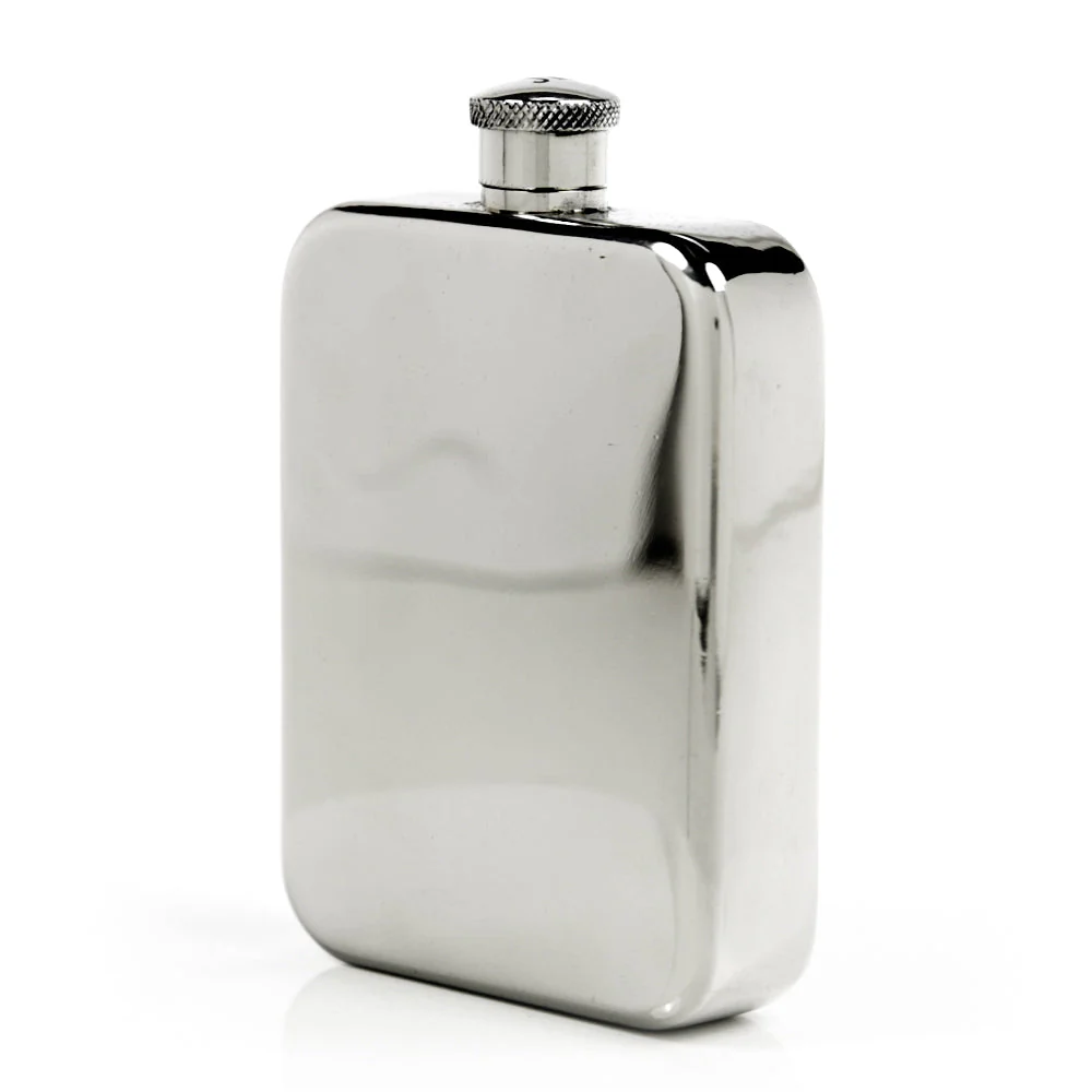 Explorer 22-Gauge Solid Pewter Body 9oz Flask - Image 12