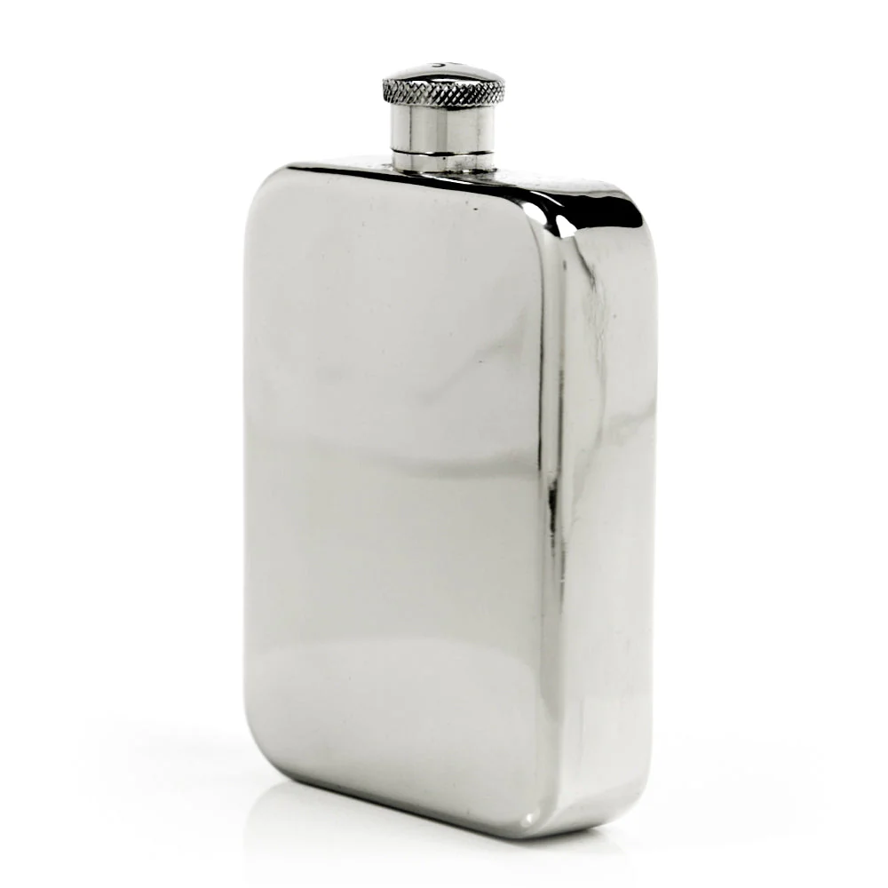 Explorer 22-Gauge Solid Pewter Body 9oz Flask - Image 13