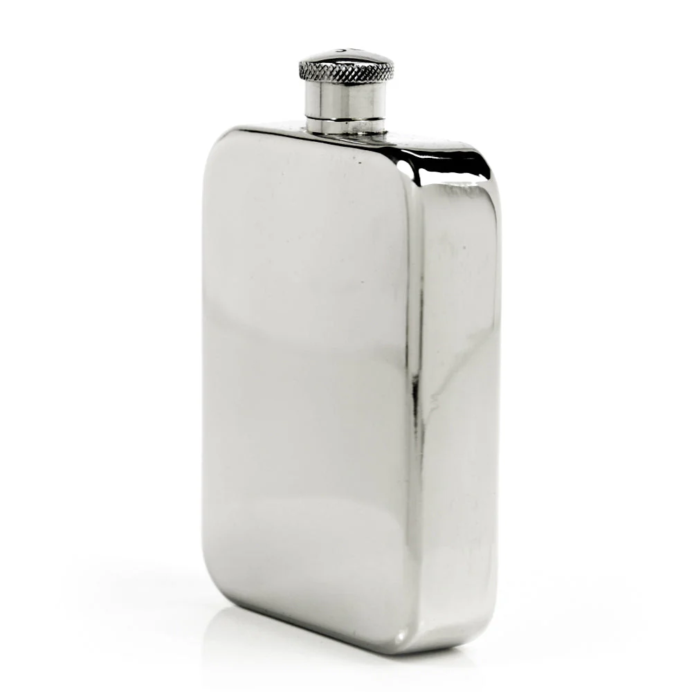 Explorer 22-Gauge Solid Pewter Body 9oz Flask - Image 14
