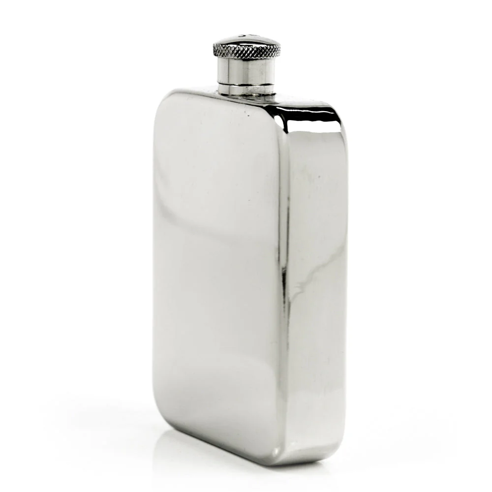Explorer 22-Gauge Solid Pewter Body 9oz Flask - Image 15