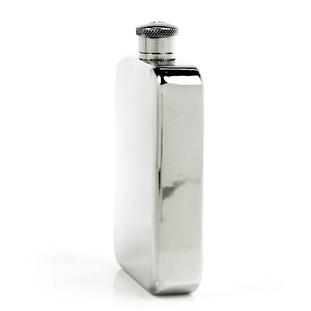 Explorer 22-Gauge Solid Pewter Body 9oz Flask - Image 18