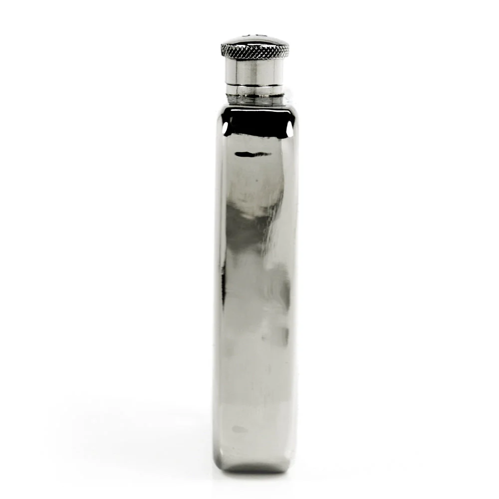 Explorer 22-Gauge Solid Pewter Body 9oz Flask - Image 21