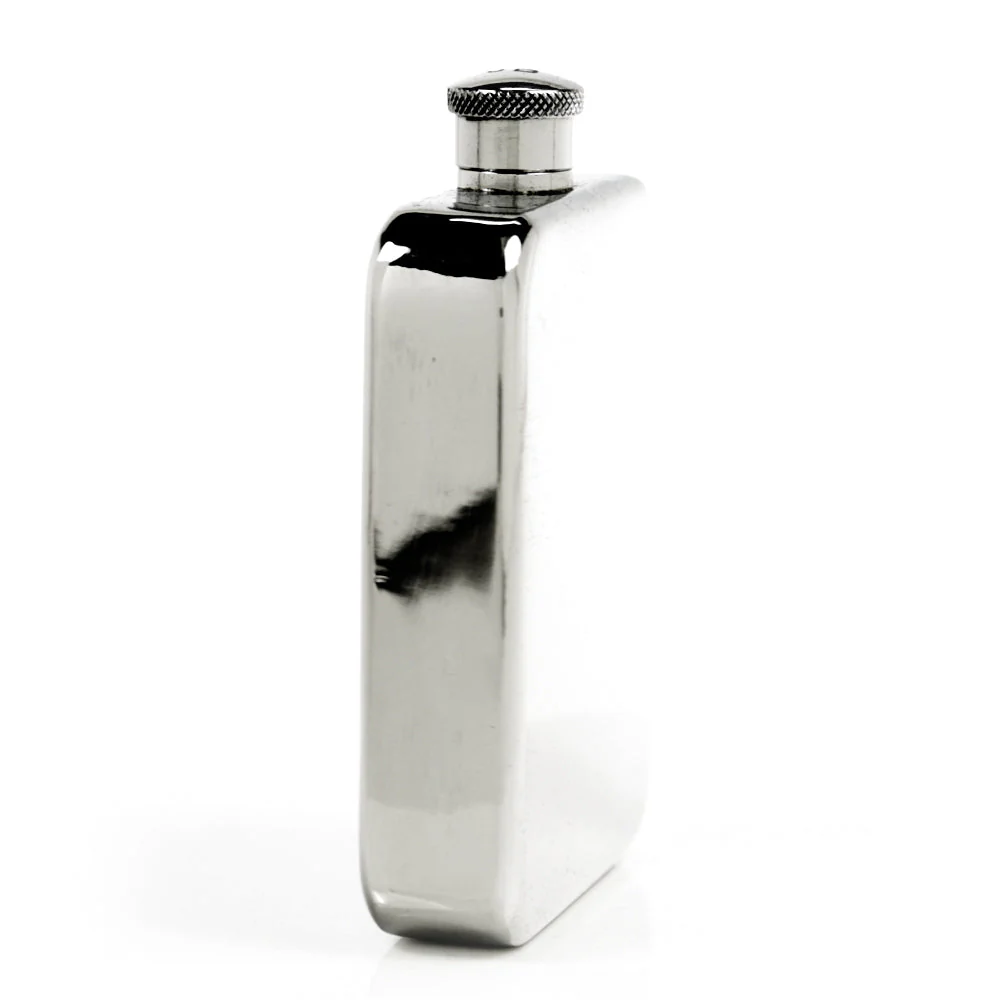 Explorer 22-Gauge Solid Pewter Body 9oz Flask - Image 24