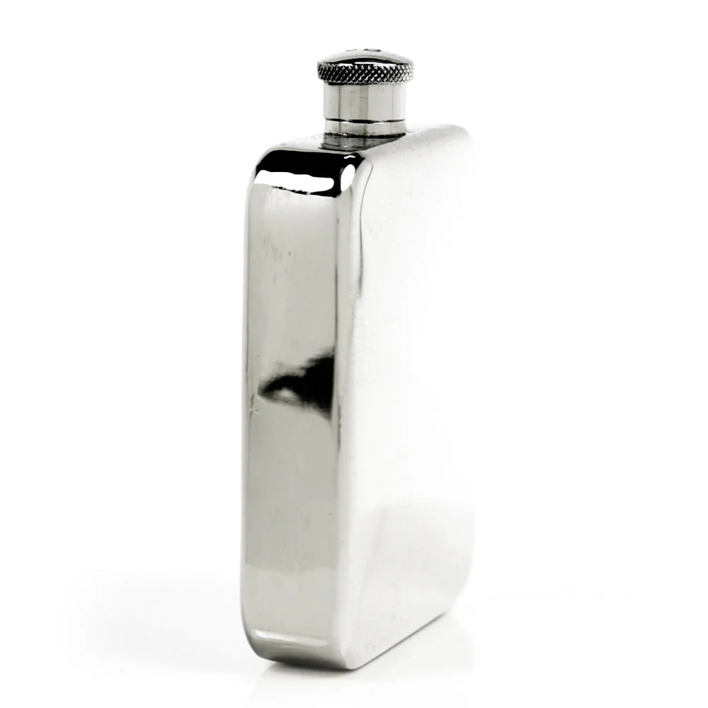 Explorer 22-Gauge Solid Pewter Body 9oz Flask - Image 25
