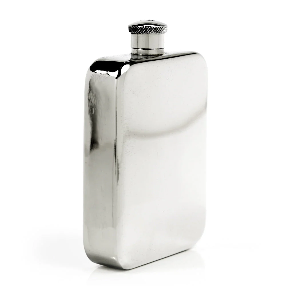 Explorer 22-Gauge Solid Pewter Body 9oz Flask - Image 28