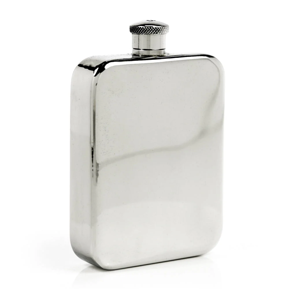 Explorer 22-Gauge Solid Pewter Body 9oz Flask - Image 32